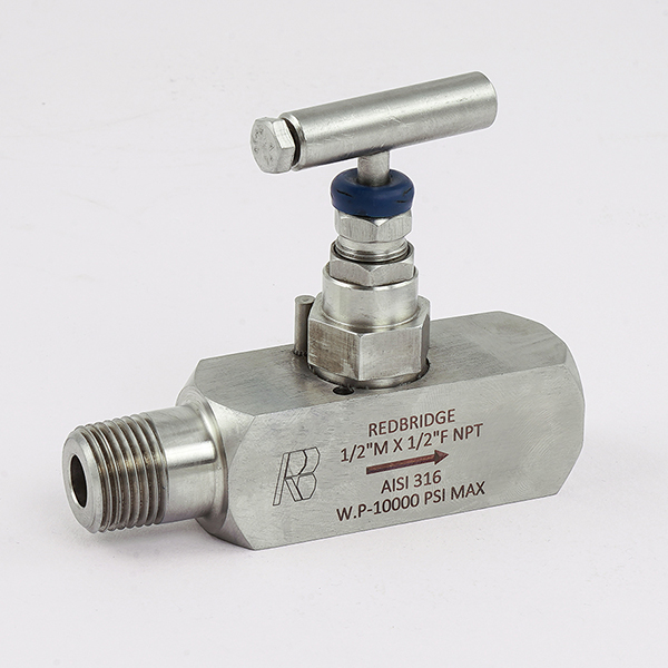 NEEDLE VALVE SQUARE BODY - M x F