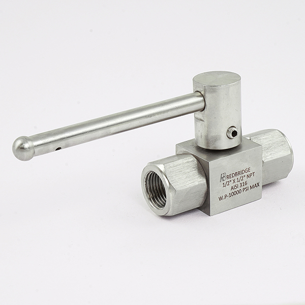 1/2" BALL VALVE ( ROUND HANDLE )