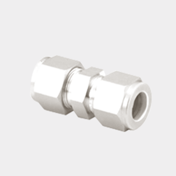 TUBE (T) X TUBE (T) - DOUBLE FERRULE FITTING