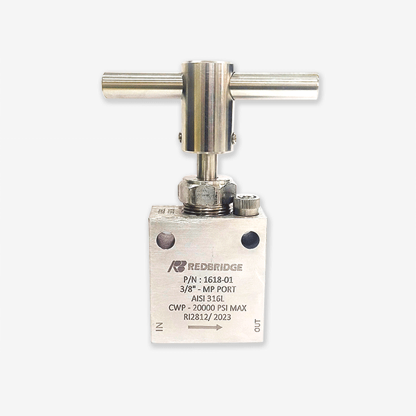 HIGH PRESSURE NEEDLE VALVE (20000 psi)